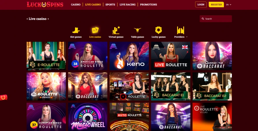Luck of Spins Casino
